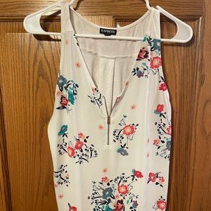 Floral Express Tank Top